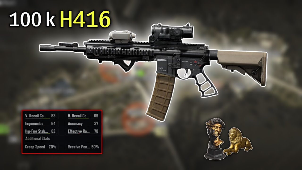 100k worth H416 build for FZ Farm | Arena Breakout
