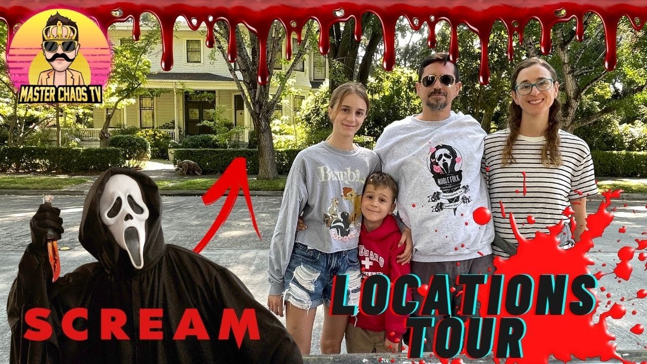 SCREAM Movie Locations Tour w/ Master Chaos (Sonoma County/ Healdsburg/ Santa Rosa, California)