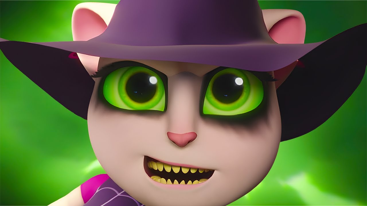 EVIL ANGELA! 😈 🧪 | TALKING TOM SHORTS | WildBrain Kids