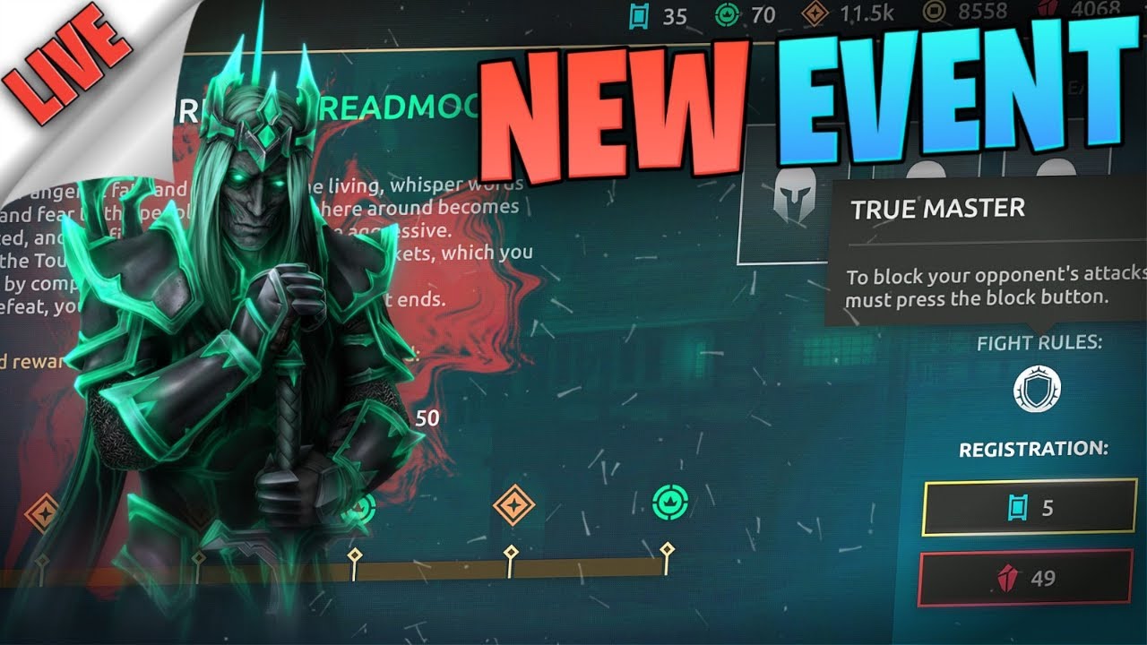 New AI Event For Lord Gideon Skin 😇| SF4 Rankpush 🔥| Shadow Fight 4 Live