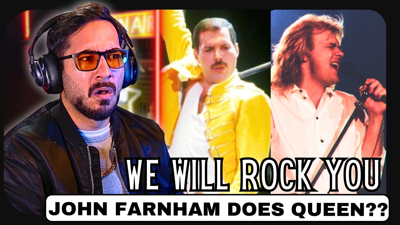 QUEEN + JOHN FARNHAM?! - John Farnham - We Will Rock You | REACTION