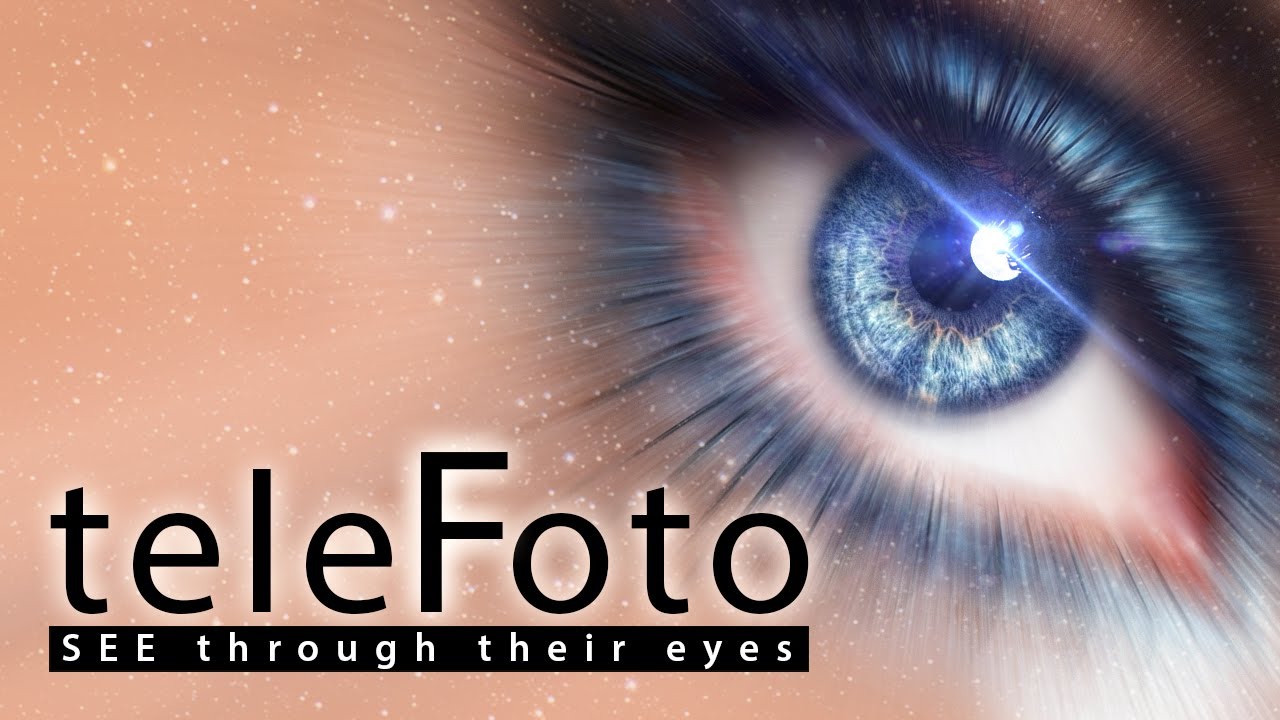 SEE through their eyes with teleFoto (iOS & Android)