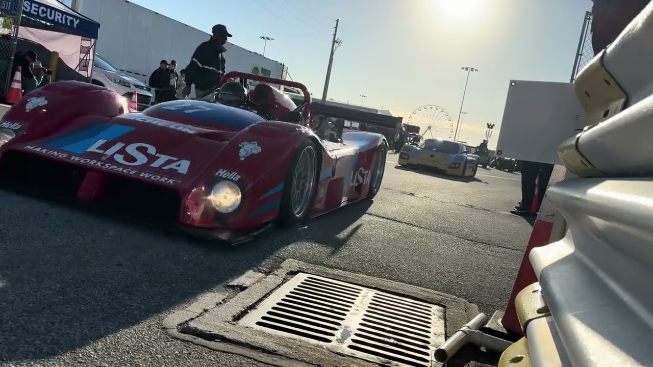 Good morning from Daytona. Get your day started with some octane! #imsa  #rolex24 #gearheads 