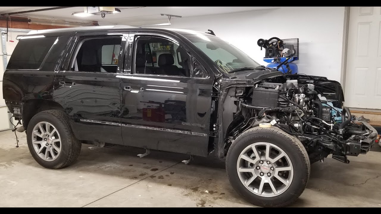 Перестройка GMC Yukon DENALI 2017 года от Copart, часть 2
