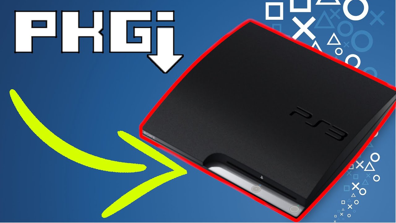 Instalacja PKGi na PS3 Slim