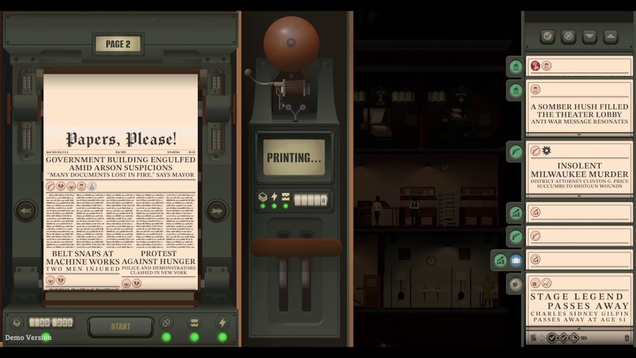 News Tower - Stop the Presses!
