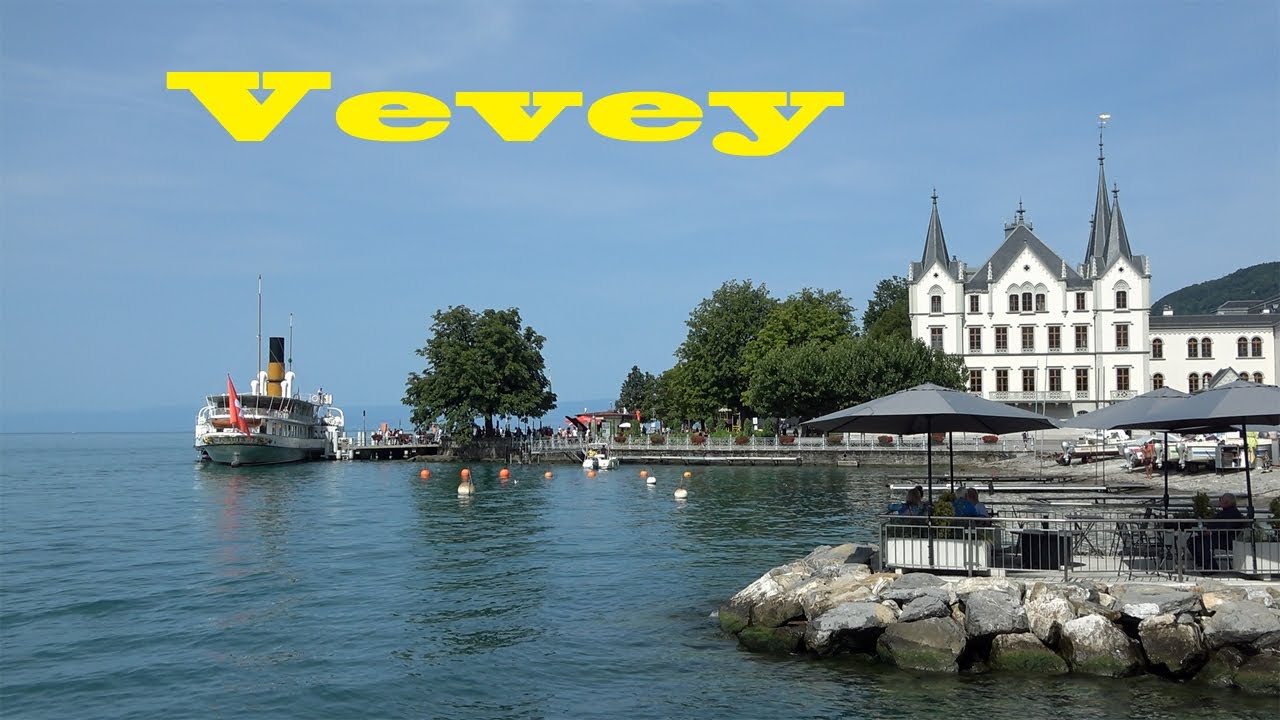 Vevey and Lake Geneva, Switzerland