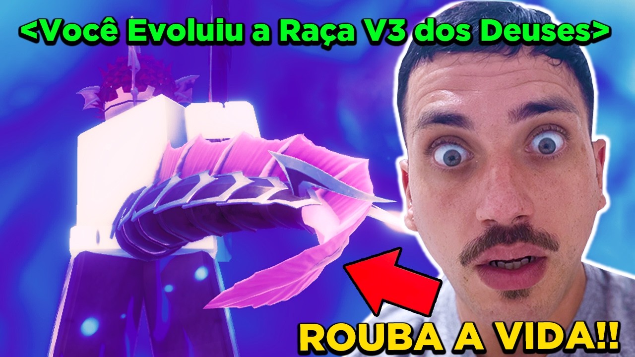 A NOVA RAÇA dos DEUSES!! FUI ATRÁS da NOVA SWORD e DESPERTEI a RAÇA que ROUBA a VIDA  no KING LEGACY