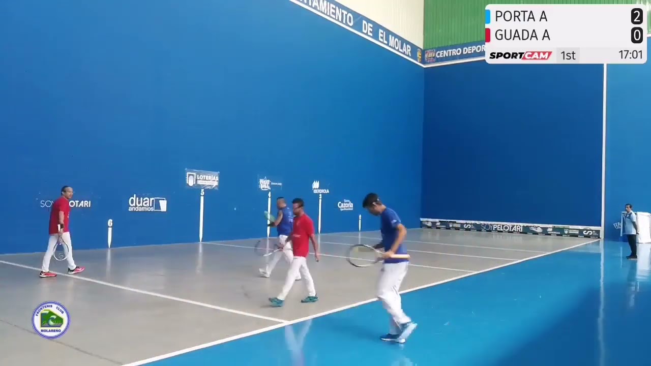 Campeonato de España de Clubes Frontenis PRE 2022 || 1/4 HONOR || Portacoeli A vs Guadassuar A