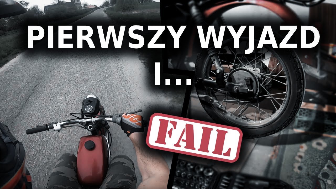 Romet OGAR 200 - Pierwszy wyjazd [FAIL]
