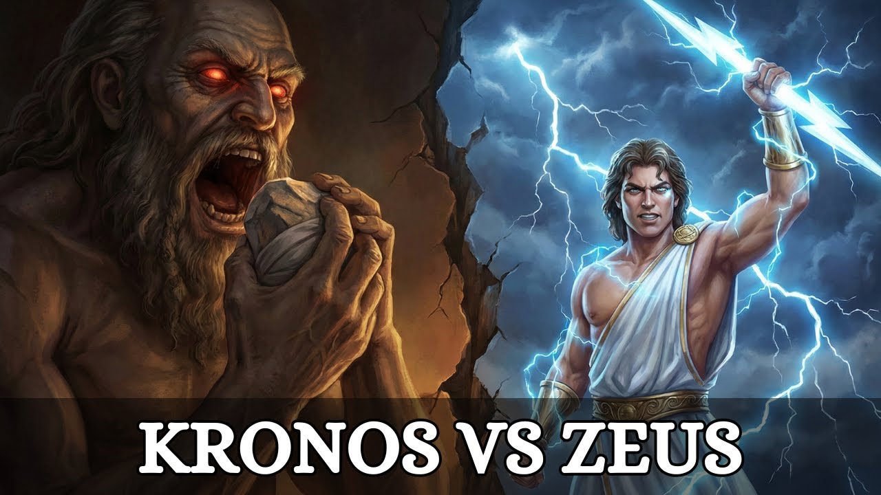 Bölüm 1 Yunan Mitolojisi | KRONOS ve ZEUS'un Gerçek Hikayesi