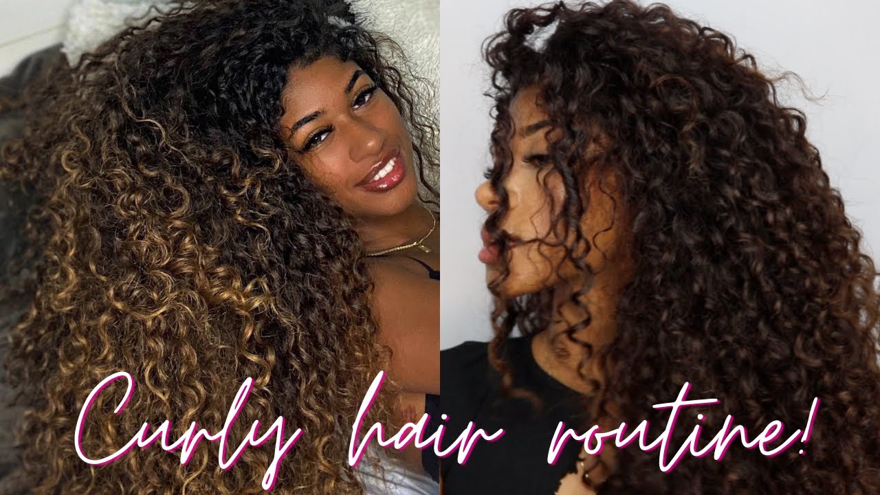 UPDATED CURLY HAIR ROUTINE 2020