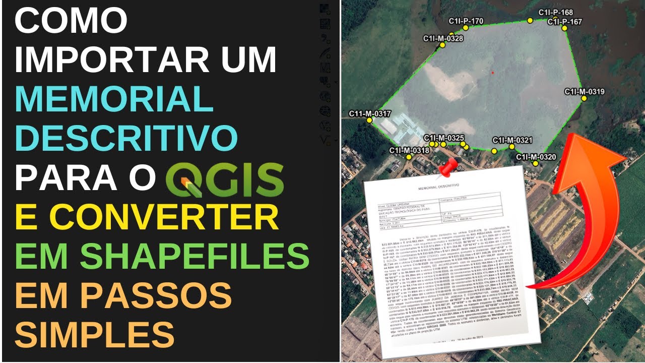 𝗖𝗢𝗠𝗢 𝗜𝗠𝗣𝗢𝗥𝗧𝗔𝗥 𝗙𝗢𝗧𝗢 𝗗𝗘 𝗠𝗘𝗠𝗢𝗥𝗜𝗔𝗟 𝗗𝗘𝗦𝗖𝗥𝗜𝗧𝗜𝗩𝗢 𝗣𝗔𝗥𝗔 𝗢 𝗤𝗚𝗜𝗦 𝗘 𝗖𝗢𝗡𝗩𝗘𝗥𝗧𝗘𝗥 𝗘𝗠 𝗦𝗛𝗔𝗣𝗘𝗙𝗜𝗟𝗘