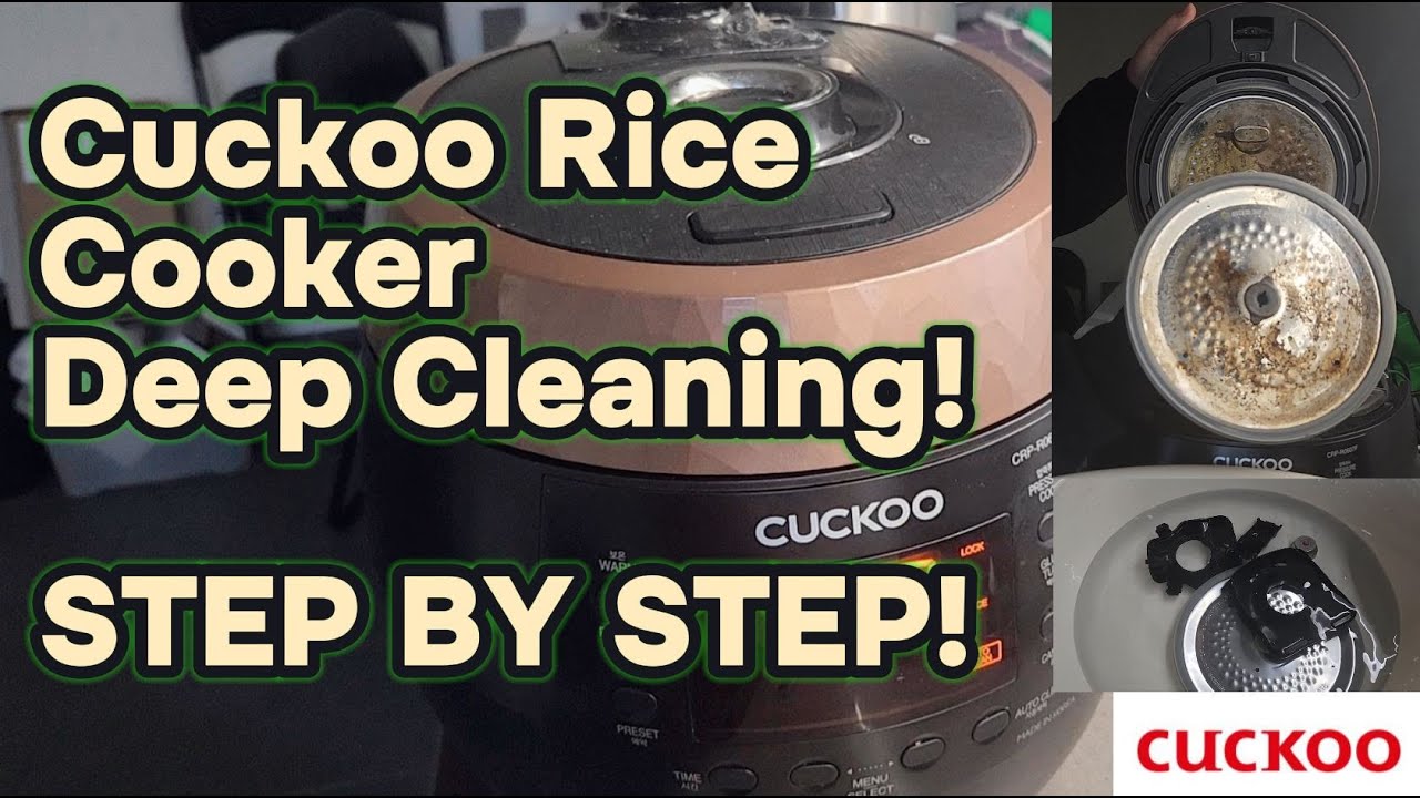 How to Deep Clean Your CUCKOO Rice Cooker: A Step-by-Step Guide