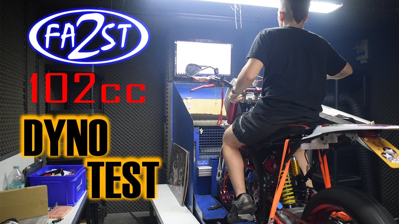 Ajustamos en BANCO de POTENCIA este 2FAST 102cc [AM6] | BULL FAST