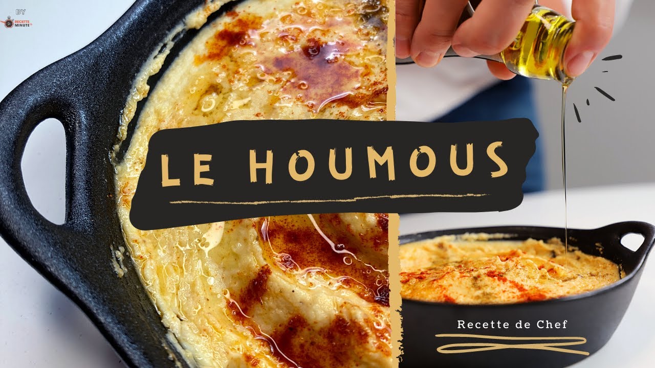 Le Houmous Libanais | Recette facile