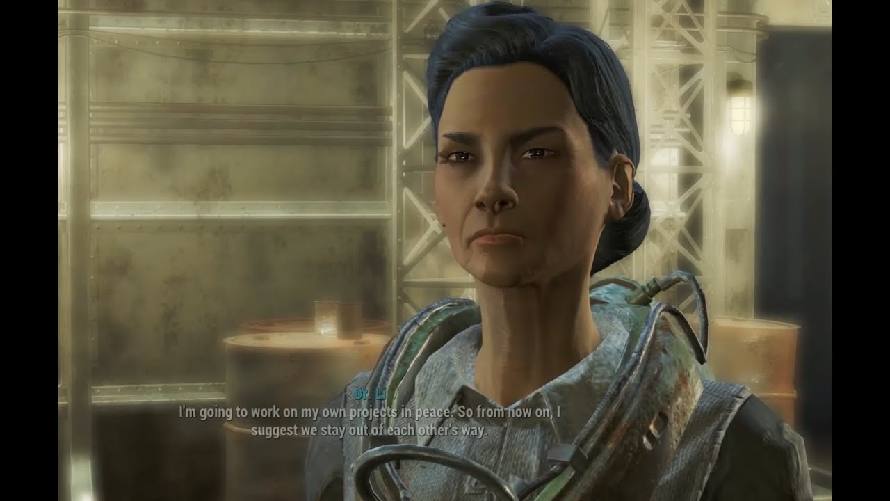 Fallout 4: Dr. Li Speech After Brotherhood Ending