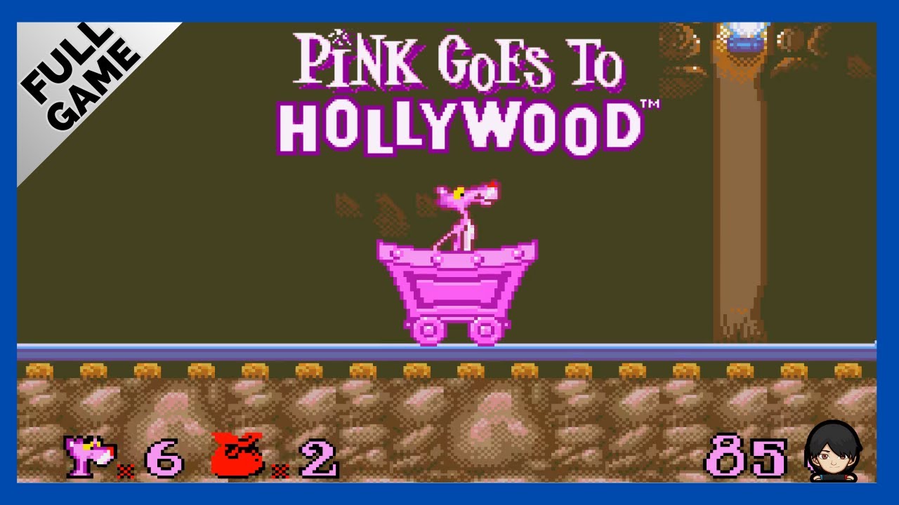 Pink Goes to Hollywood Full Game (Mega Drive) Walkthrough