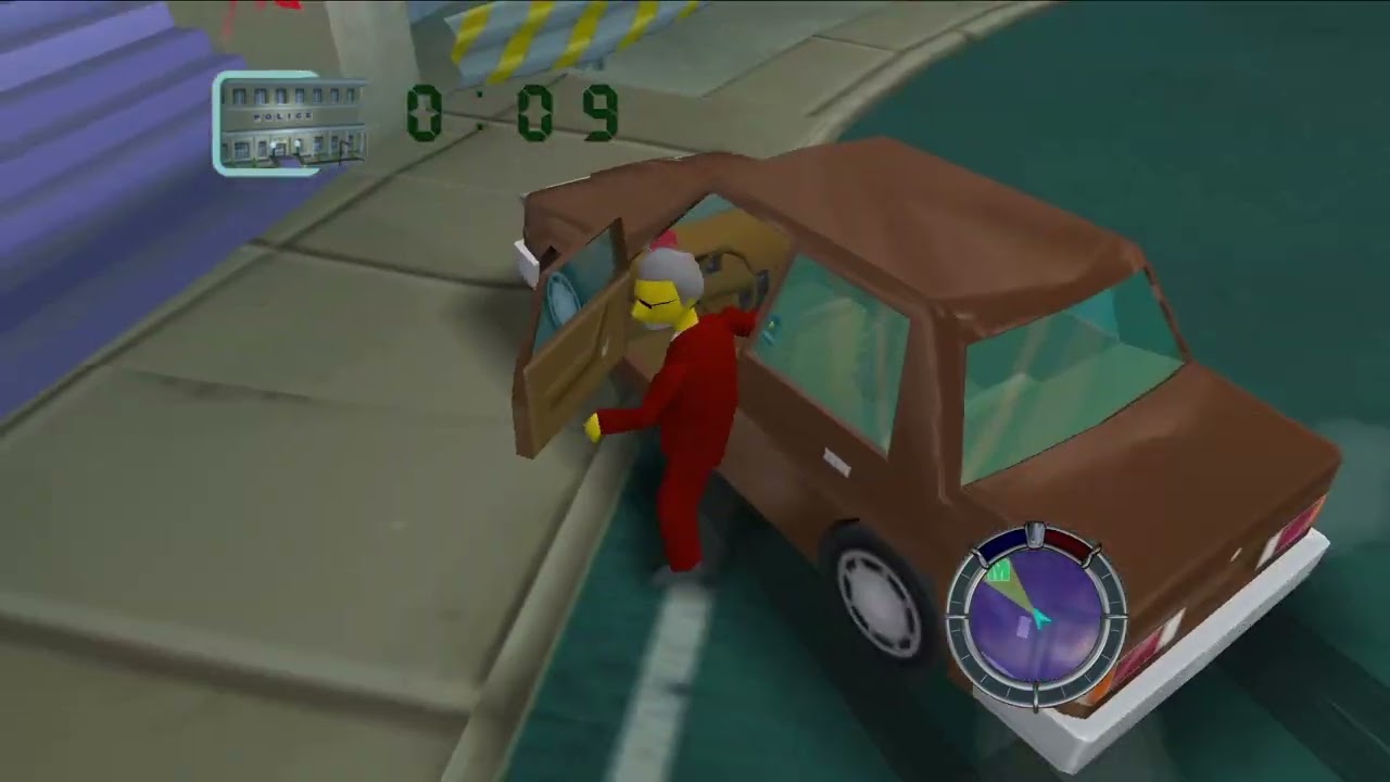The Simpsons Hit & Run Springfield Noire 2: Reinvestigated Mod Level 1