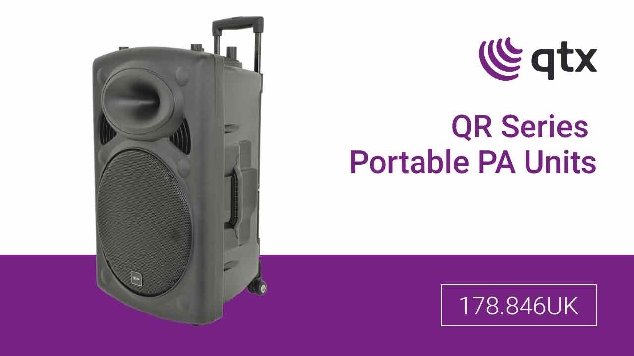 178.846UK - QR Series Portable PA Units