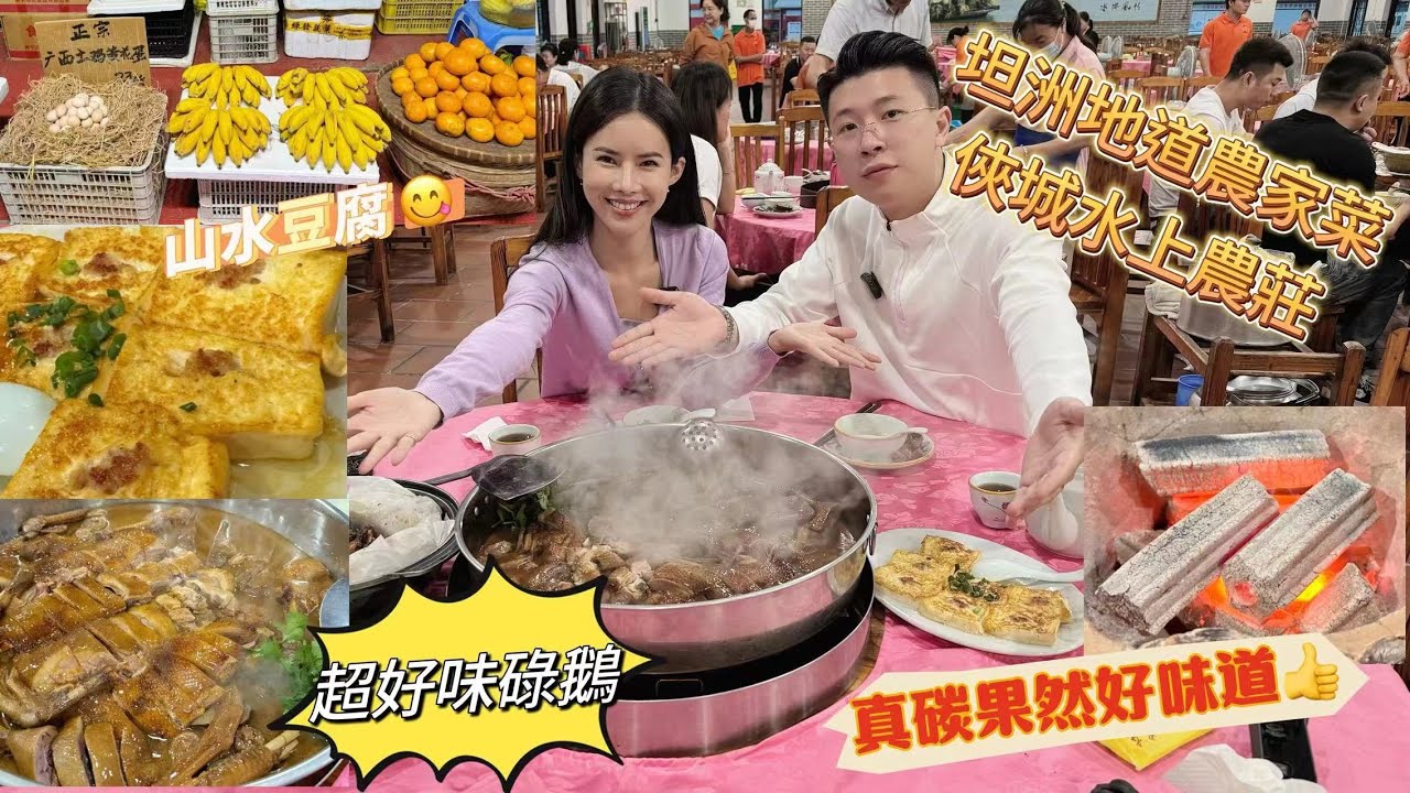 中山美食俠成農莊超入味碌鹅, 仲有山水豆腐, 地道農家菜 I 碳爐打邊爐 I 中山農家菜I打邊爐