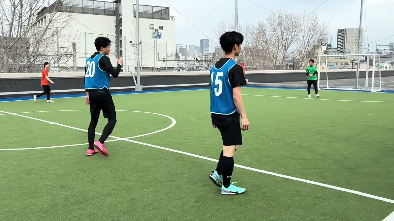 2/15FABフットサルパーク西九条　予選①後半施設連盟選手権大会大阪