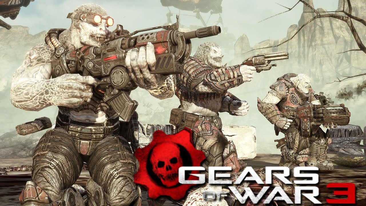 GEARS OF WAR 3 NPC Wars #5 (Locust vs Lambent)