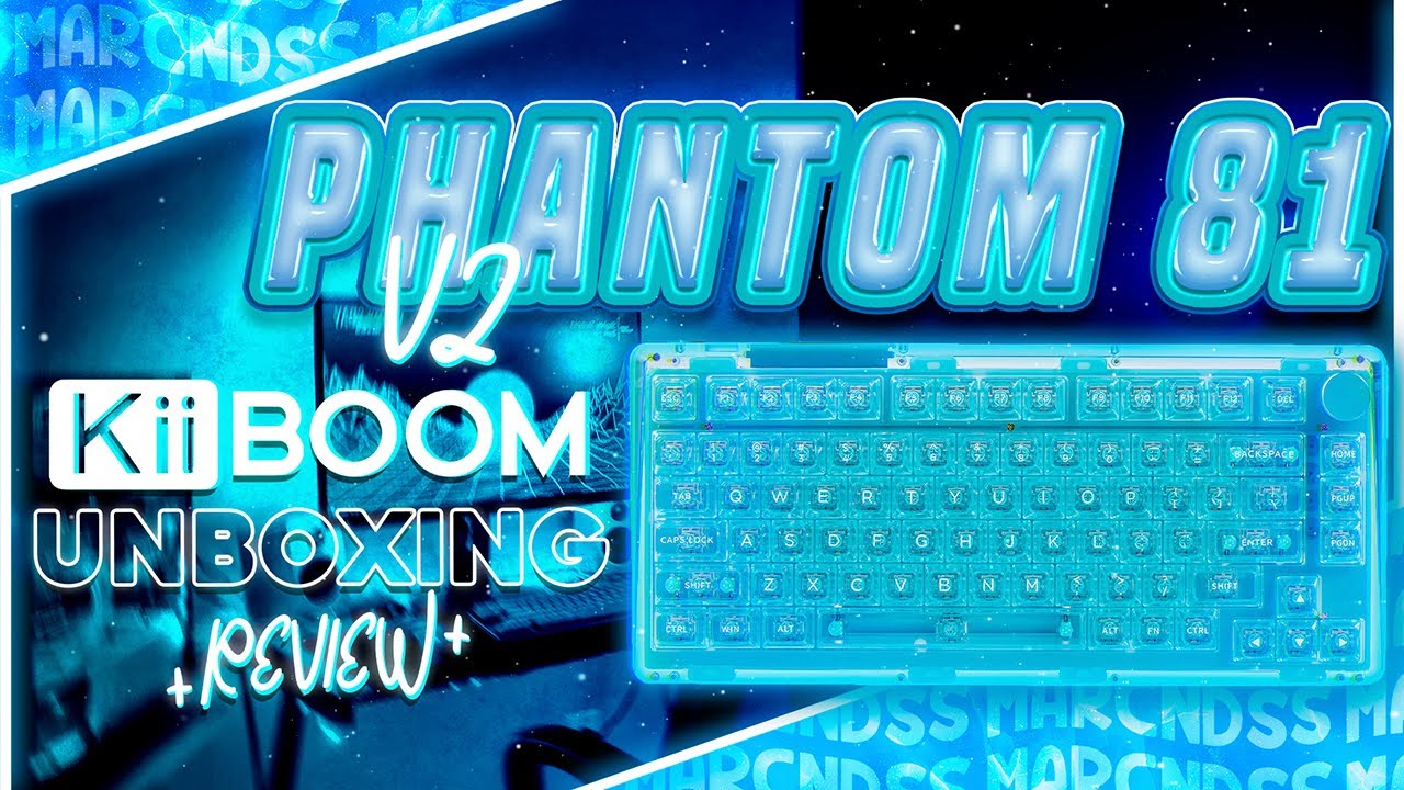 O MELHOR TECLADO DO MUNDO | KIIBOOM PHANTOM 81 V2