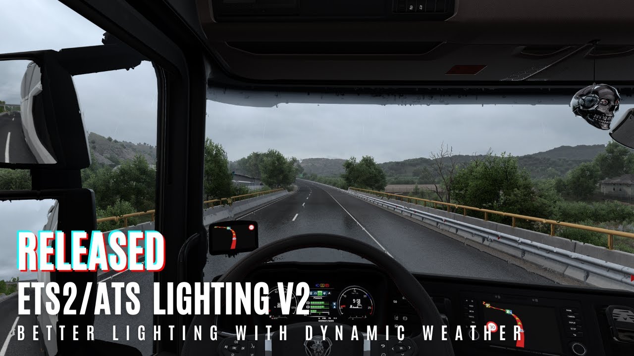 ETS 2/ATS Lighting Improvements v2 Tutorial