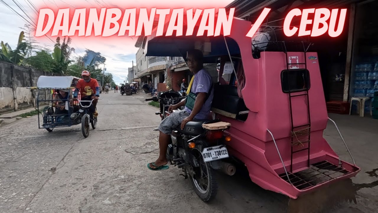 Daanbantayan town. Exploring the town located in north tip of Cebu Philippines