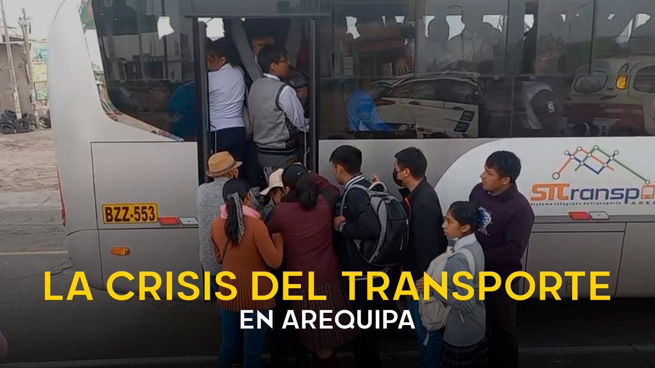 La crisis del transporte en Arequipa
