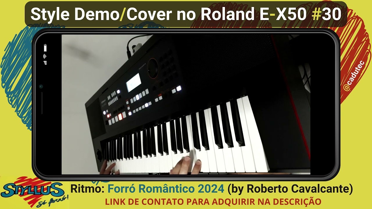 Dor de Saudade (Banda Styllus) | Style Demo/Cover no Roland E-X50 #30