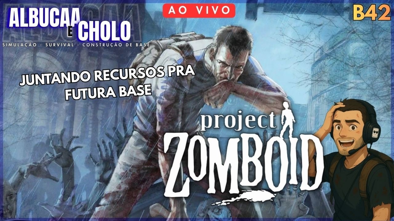 Project Zomboid - A meta é construir uma base do zero [Duo Gameplay PT BR] #3