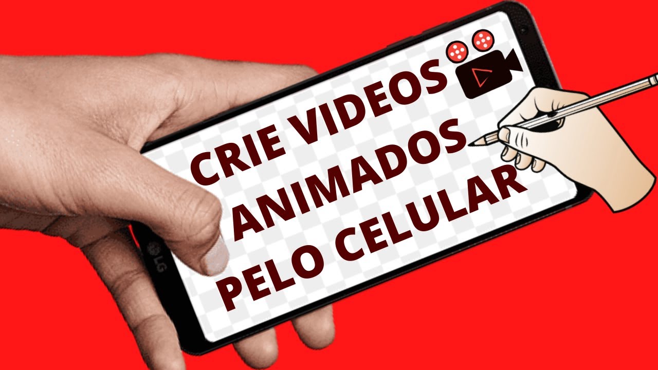Como criar VÍDEOS ANIMADOS pelo CELULAR! Muitos efeitos como a mãozinha desenhando | Expert Formação