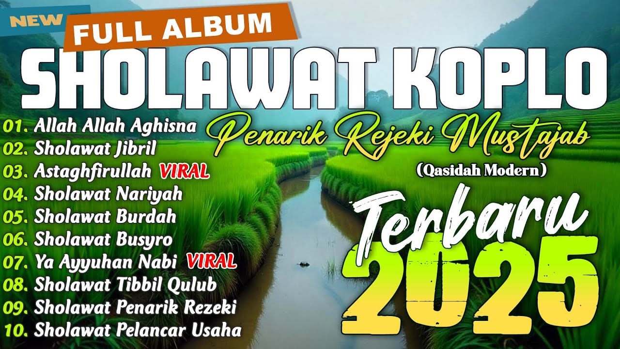SHOLAWAT TERBARU 2025 VERSI KOPLO (ALLAH ALLAH AGHISNA YA RASULULLAH) SHOLAWAT KOPLO TERBARU 2025