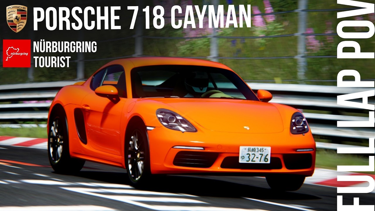 Full lap POV | Porsche 718 Cayman | Nurburgring Tourist