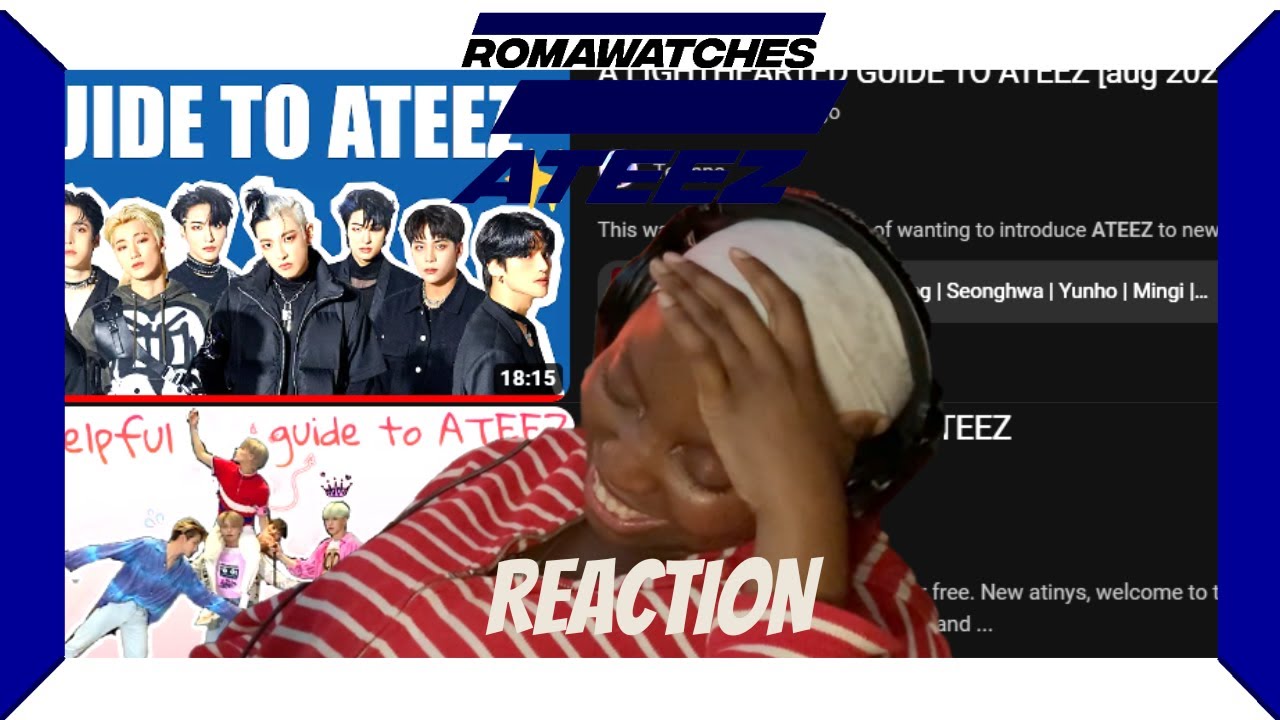 GETTING TO KNOW THE BOYS! | A Lighthearted/Unhelpful Guide to Ateez REACTION + Name Games