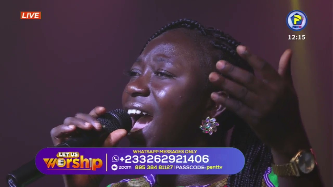 AWURAMA AHINFUL POWERFUL WORSHIP ON PENT TV