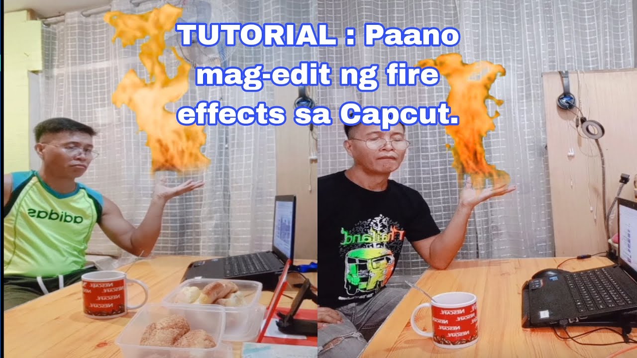 TUTORIAL : Paano mag-edit ng Fire Effect gamit ang Capcut..