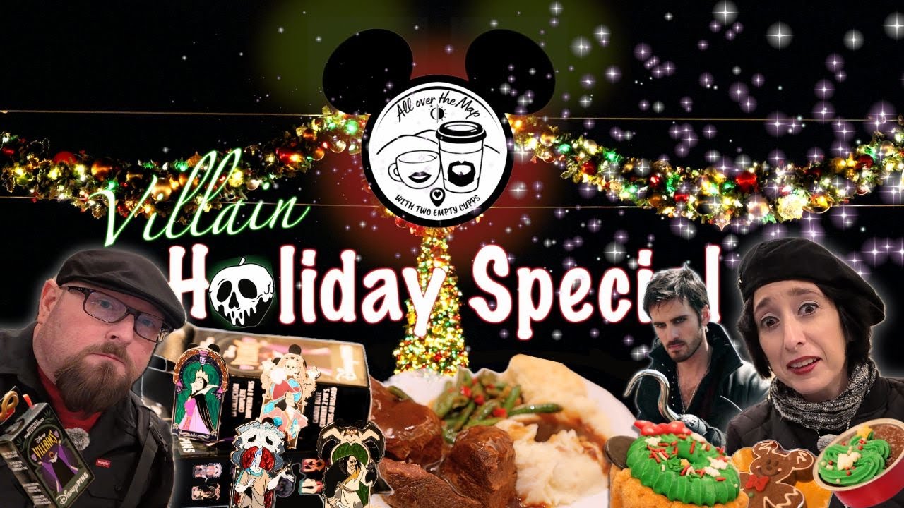 Disneyland Holiday Special with Villain Pin Unboxing