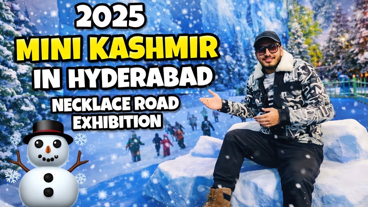 MINI KASHMIR IN HYDERABAD | Necklace Road New Year Exhibition 2025 | imskofficial |