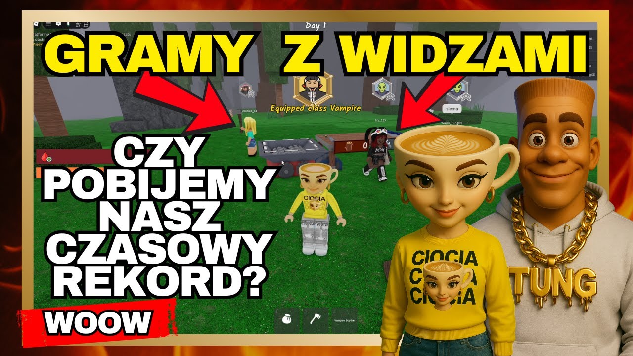 Gra z Widzami i NOWY REKORD! 99 Nocy w Lesie pobite w kosmicznym tempie!