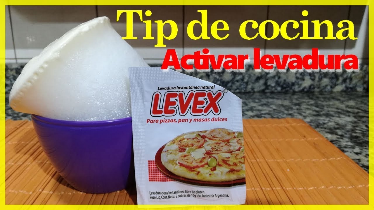Tip de cocina: Como activar la levadura