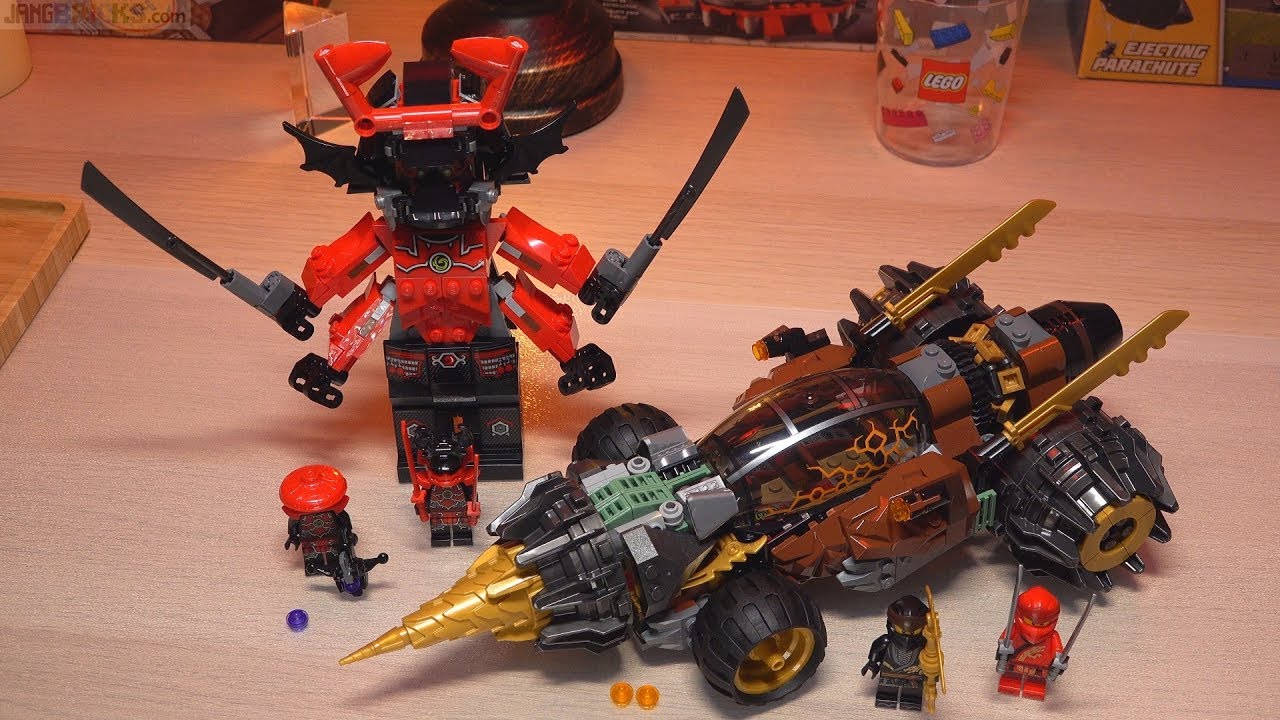 Build ⏩ LEGO Ninjago Legacy Cole's Earth Driller 70669