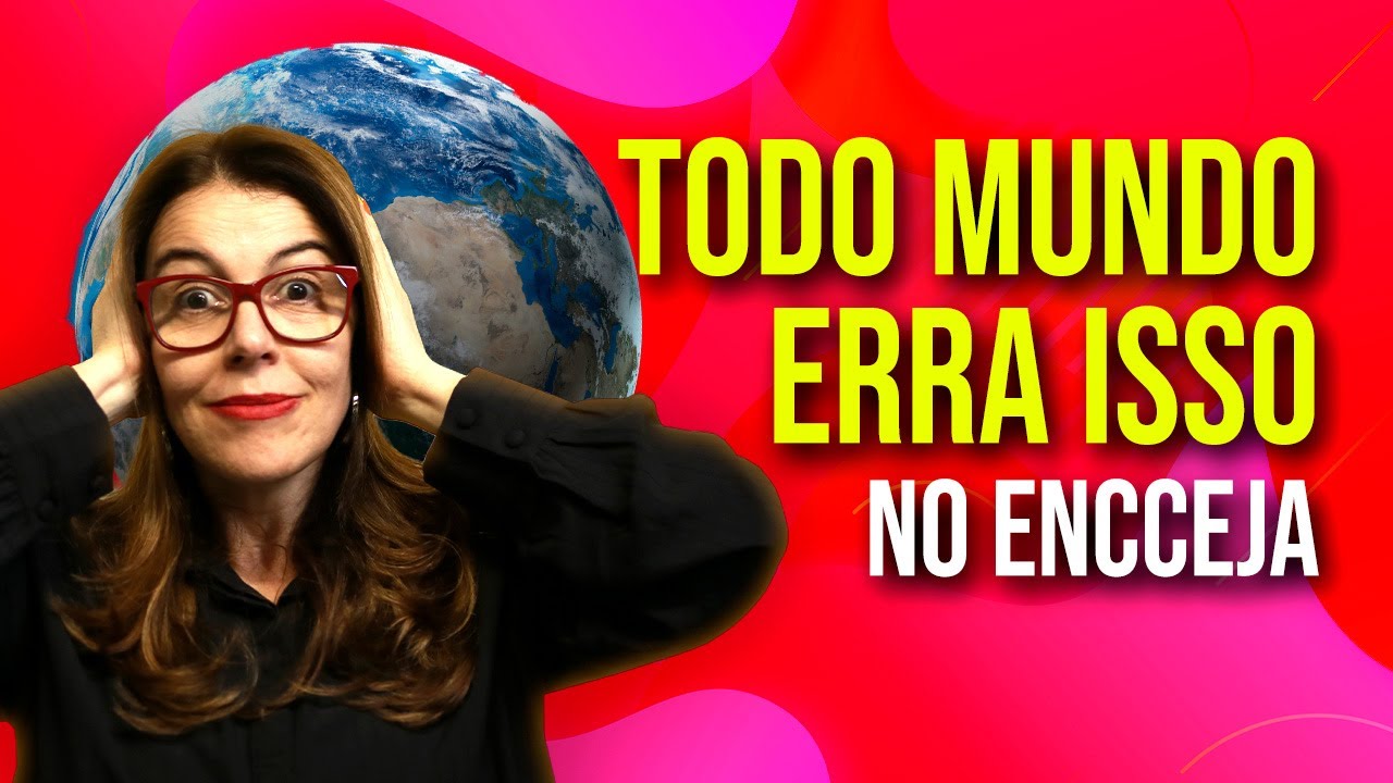 TODO MUNDO ERRA ISSO NO ENCCEJA