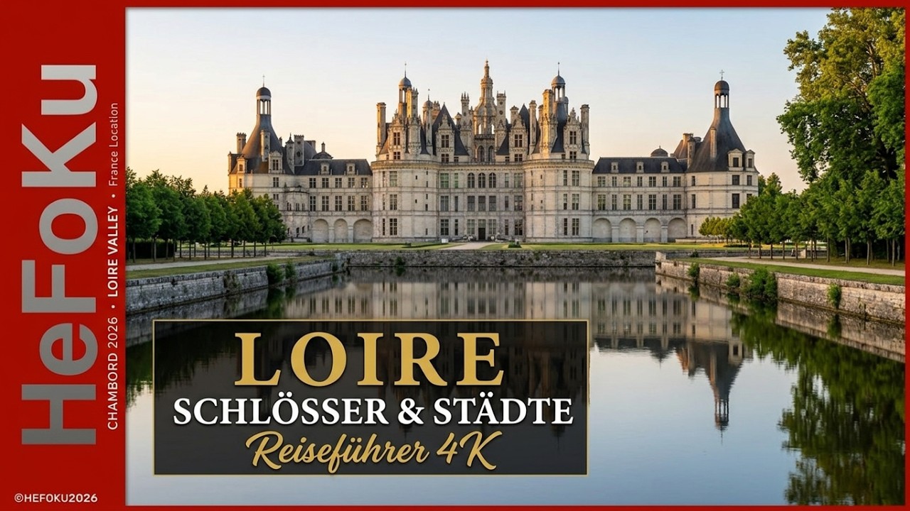 Die Loire ⎮Die  schönsten Schlössern und Städte⎮Die wichtigsten Sehenswürdigkeiten an der Loire