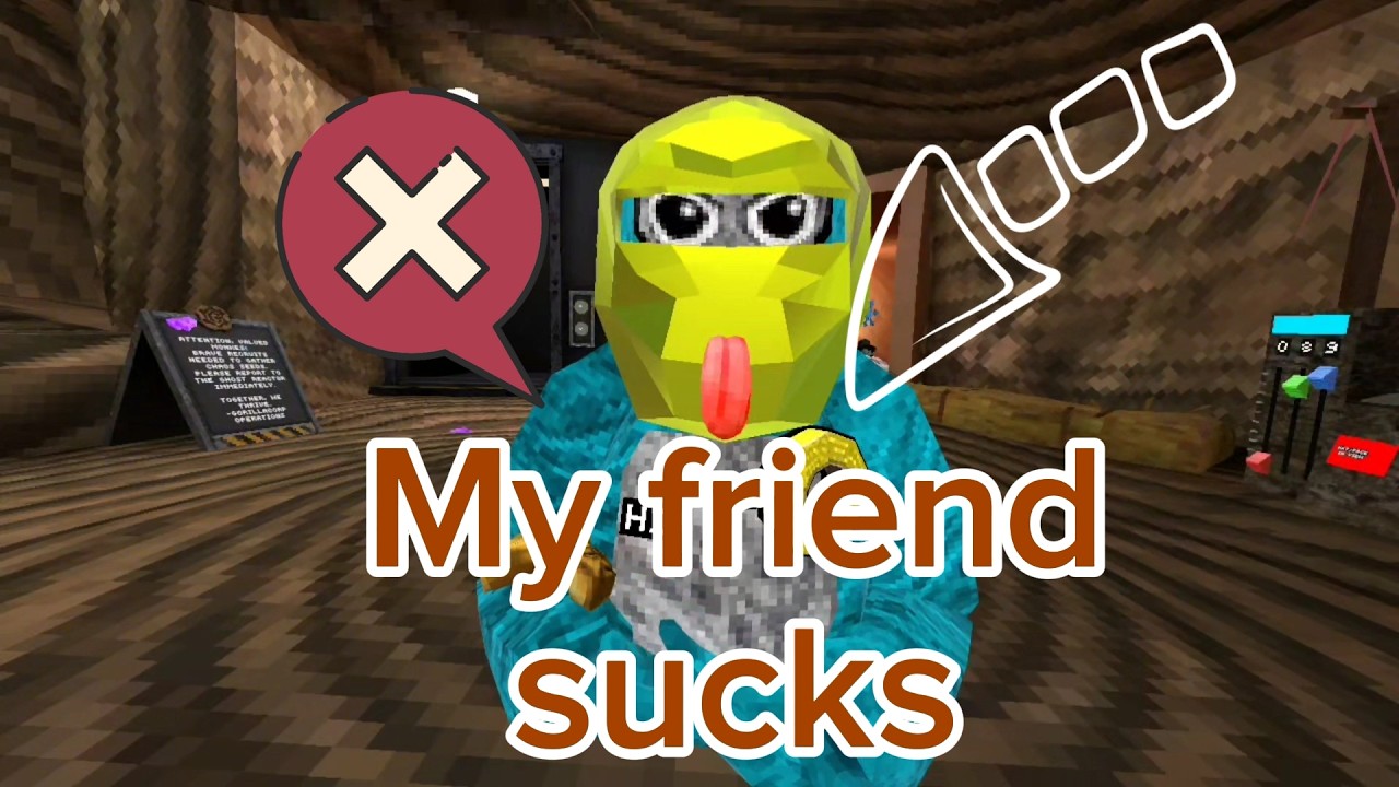 My freind's 2nd time playing Gorilla Tag!