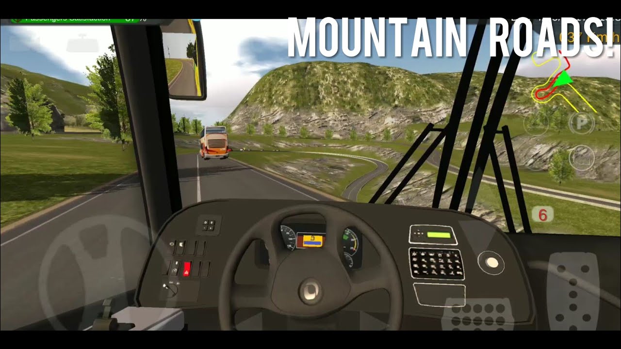 Heavy Bus Simulator Mountain Roads Gameplay!