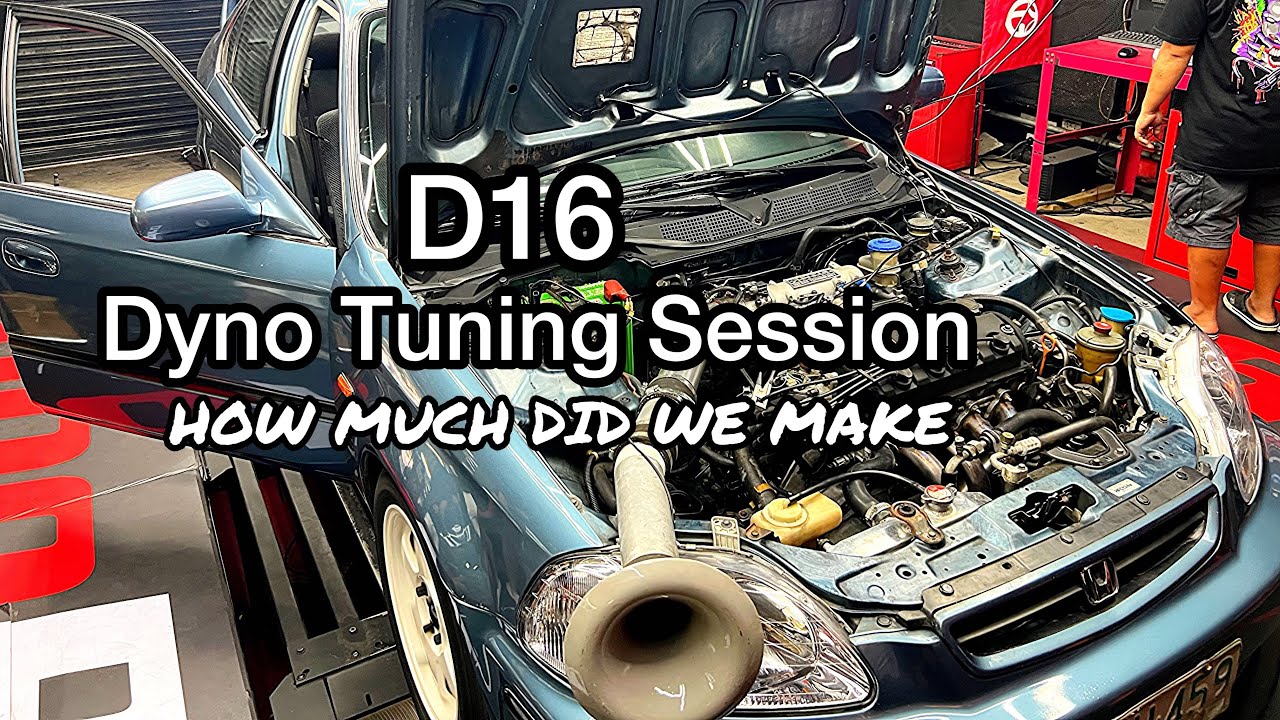 Dyno Result: Honda Civic VTi Ph16 Z6 Crower Stage 3 Build