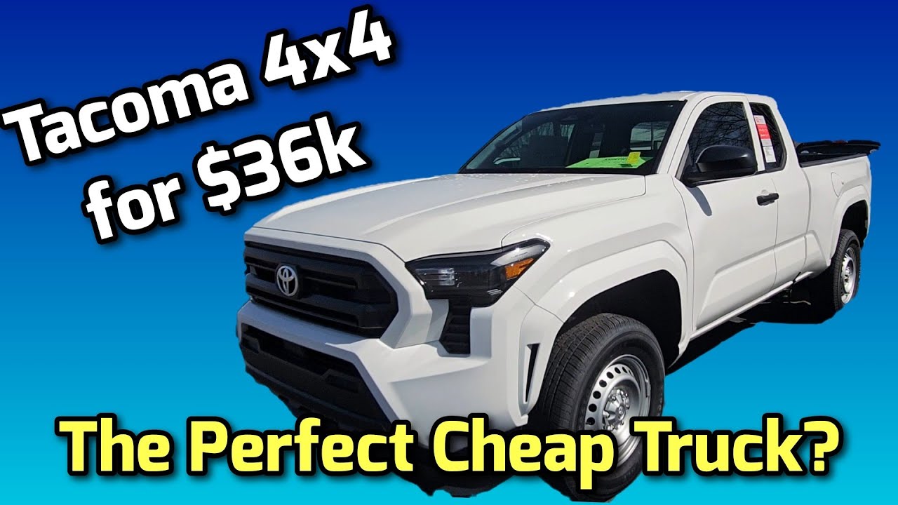 2025 Tacoma SR Xtracab: The Cheap Truck Everyone Keeps Asking For